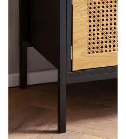 Stolik pod TV Ambert 110 cm czarny
