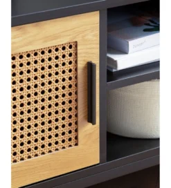 Stolik pod TV Ambert 110 cm czarny
