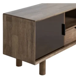 Stolik pod TV AMY 150 cm drewno kauczuk