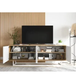 Stolik pod Tv Apollo B 150 cm biały
