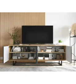 Stolik pod Tv Apollo B 150 cm czarny