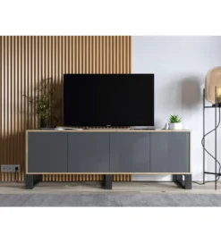 Stolik pod Tv Apollo B III 150 cm antracytowy
