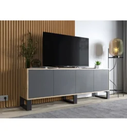 Stolik pod Tv Apollo B III 150 cm antracytowy