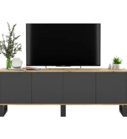 Stolik pod Tv Apollo B III 150 cm antracytowy