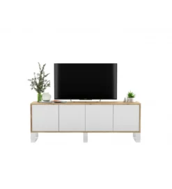 Stolik pod Tv Apollo B III 150 cm biały
