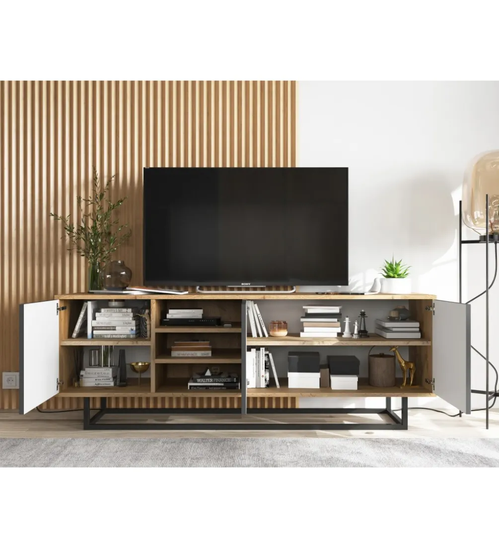 Stolik pod Tv Apollo 150 cm antracytowy
