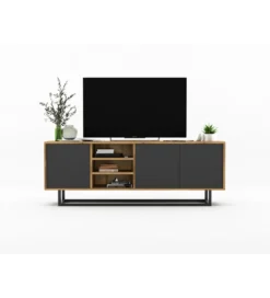 Stolik pod Tv Apollo 150 cm antracytowy