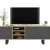 Stolik pod Tv Apollo II 150 cm antracytowy