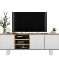 Stolik pod Tv Apollo II 150 cm biały