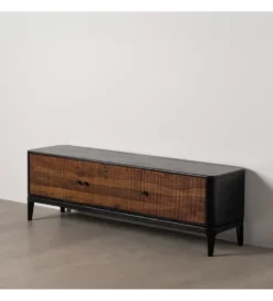 Stolik pod TV ARLET 160 cm drewno mango