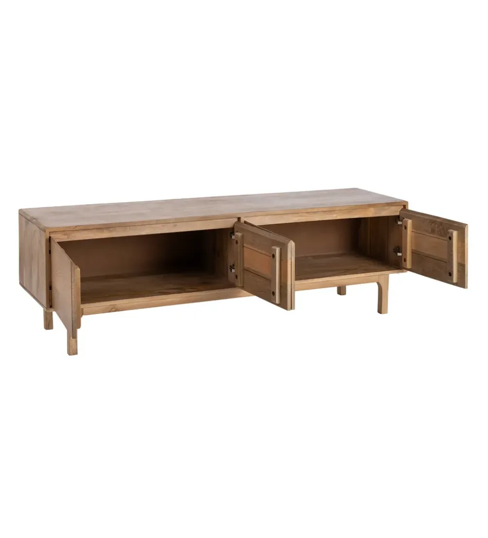 Stolik pod TV ASANA 180 cm drewno mango
