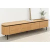 Stolik pod TV ATELIER 200 cm kolor naturalnego dębu