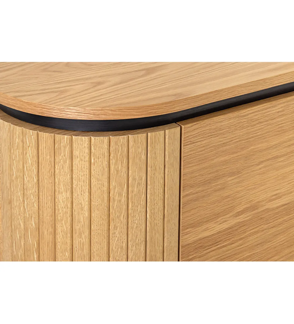 Stolik pod TV ATELIER 200 cm kolor naturalnego dębu