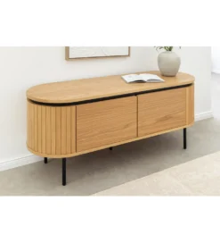Stolik pod TV ATELIER 120 cm kolor naturalnego dębu