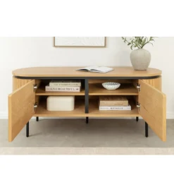 Stolik pod TV ATELIER 120 cm kolor naturalnego dębu