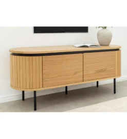 Stolik pod TV ATELIER 120 cm kolor naturalnego dębu