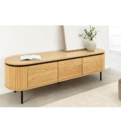 Stolik pod TV ATELIER 160 cm kolor naturalnego dębu