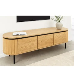 Stolik pod TV ATELIER 160 cm kolor naturalnego dębu