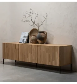 Stolik pod TV BONO 180 cm drewno jesion naturalny