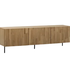 Stolik pod TV BONO 180 cm drewno jesion naturalny