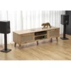 Stolik pod TV BORNEO 150 cm W Kolorze Dąb Artisan