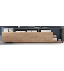Stolik pod TV BOTA 219 cm dąb Ribbec