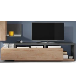 Stolik pod TV BOTA 219 cm dąb Ribbec