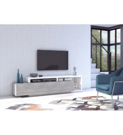 Stolik pod TV BOTA 219 cm w optyce betonu