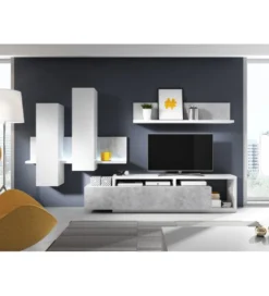 Stolik pod TV BOTA 219 cm w optyce betonu