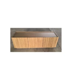 Stolik pod TV BRIGHTON 140 x 45 cm naturalna