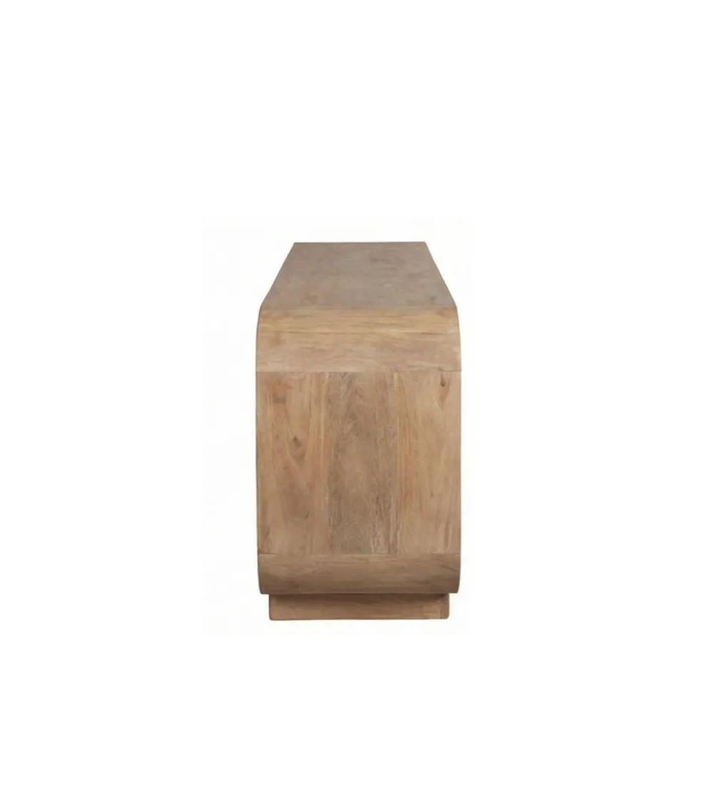 Stolik pod TV BRIX MORGAN 130 cm drewno mango naturalna