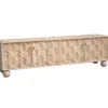 Stolik pod TV BUNOQ 170 cm drewno mango