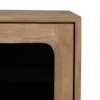 Stolik pod TV BURNIE drewno mango
