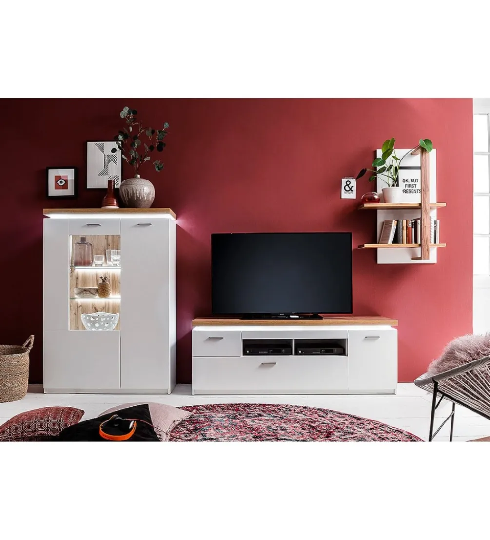 Stolik Pod TV CALI 156 Cm Biały