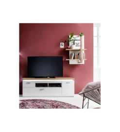 Stolik Pod TV CALI 156 Cm Biały