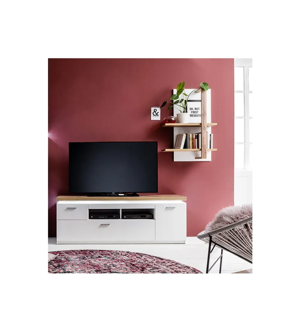 Stolik Pod TV CALI 156 Cm Biały