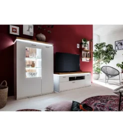 Stolik Pod TV CALI 156 Cm Biały