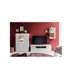 Stolik Pod TV CALI 156 Cm Biały