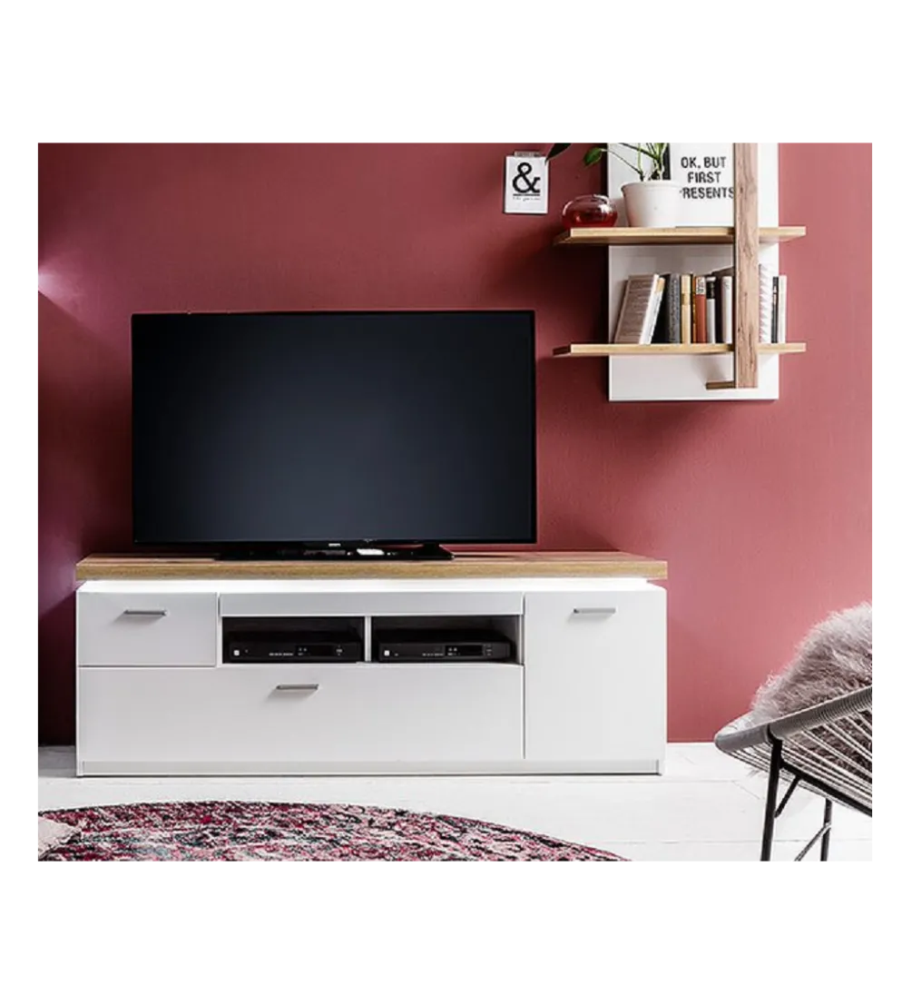 Stolik Pod TV CALI 156 Cm Biały