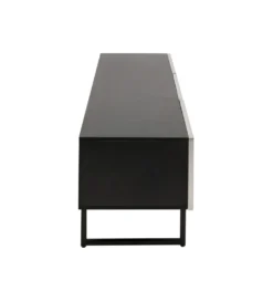 Stolik pod TV CARINO 150 cm srebrna