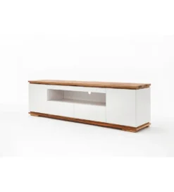 Stolik pod TV CHIARO 200 cm biało kremowa