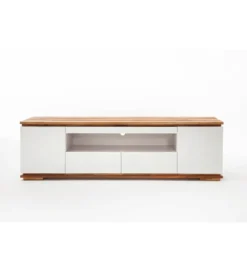 Stolik pod TV CHIARO 200 cm biało kremowa