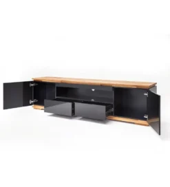 Stolik pod TV CHIARO 200 Cm Czarny
