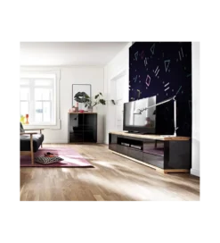 Stolik pod TV CHIARO 200 Cm Czarny