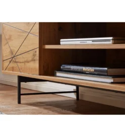 Stolik pod TV COMBRE 160 cm w kolorze dąb