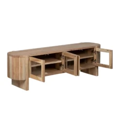 Stolik pod TV CREEL 180 cm drewno mango