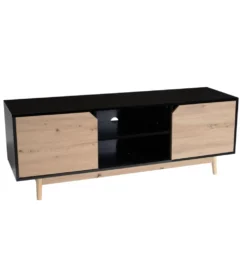 Stolik pod TV CYRUS 150 cm czarny