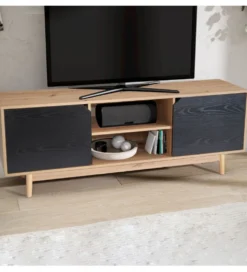 Stolik pod TV CYRUS 150 cm w optyce dębu