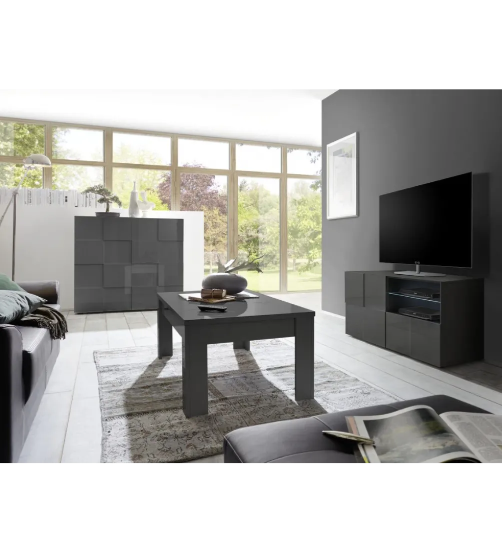 Stolik pod TV DAMA 120 cm antracyt
