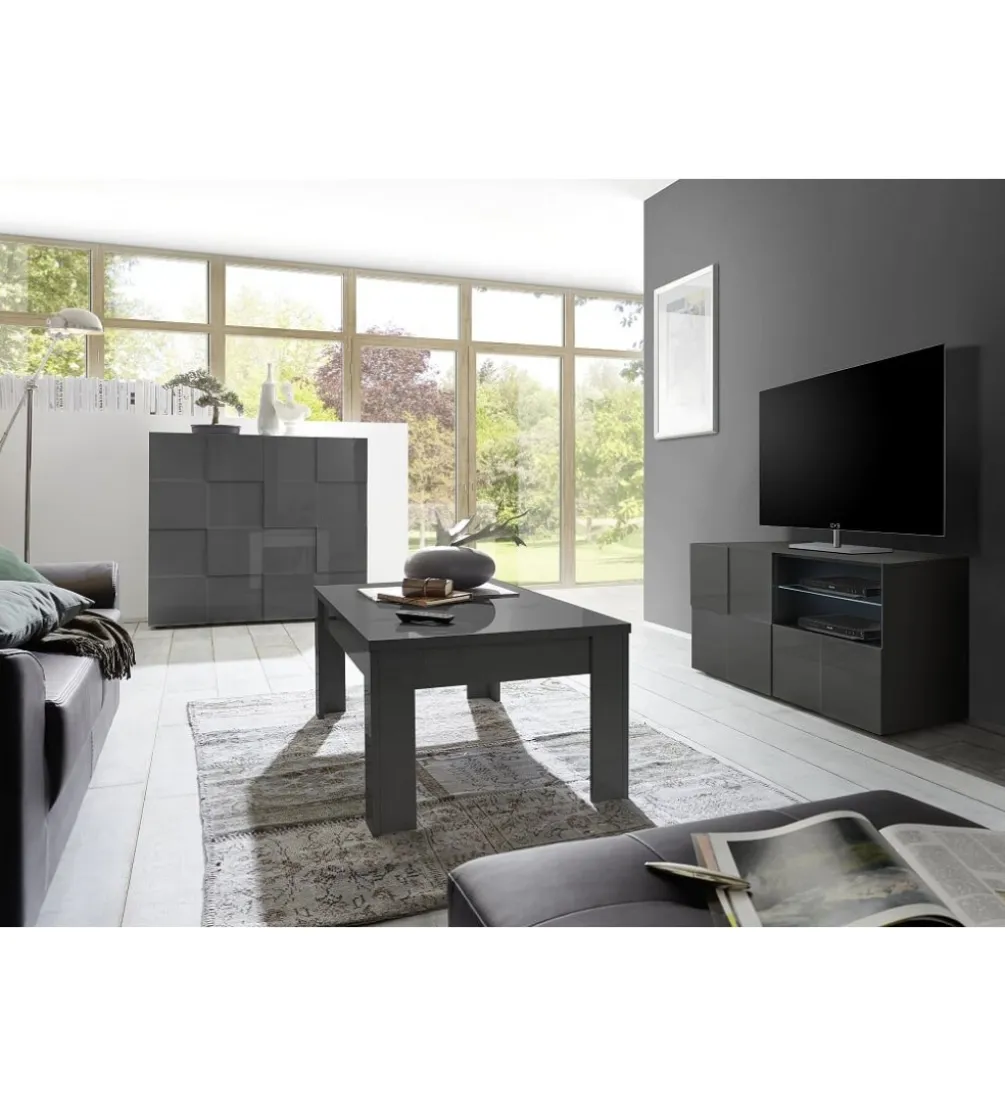 Stolik pod TV DAMA 120 cm antracyt